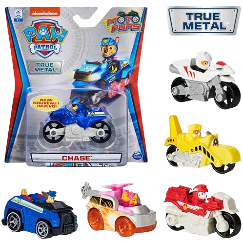 Vehículos Paw Patrol True Metal- varios modelos