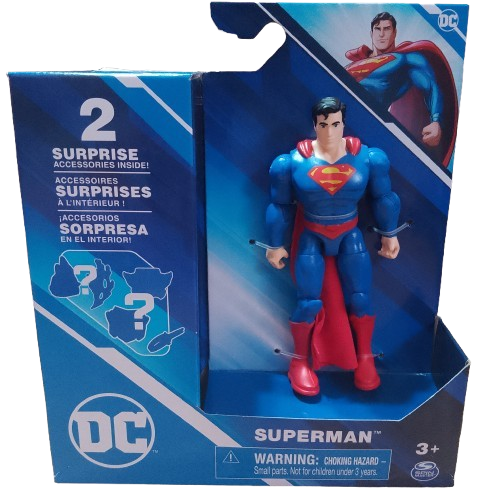 Figura de acción DC 4"- varios modelos- Spinmaster