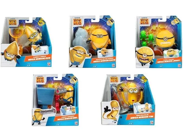 Figuras de acción-Mi Villano Favorito 4 - Mega Minions