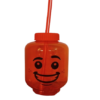 Vaso Cilindro Lego con popote