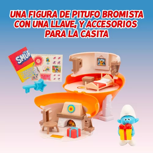 Pitufos Casa Mágica con Llave