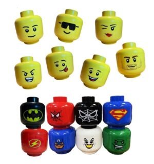 Contenedor-Cabeza tipo Lego- Varios modelos