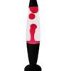Lampara de lava - base negra 34cmx9cm
