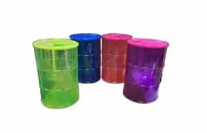 Radioactivos- vaso con tapa y popote- Capacidad 1L