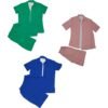 Set Caballero 3 piezas -Short, camisa y playera