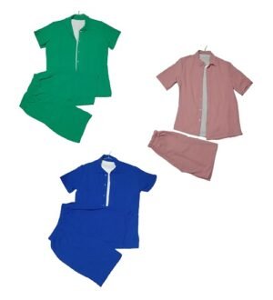 Set Caballero 3 piezas -Short, camisa y playera