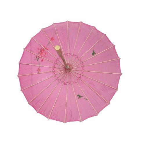 Sombrilla estilo Japonesa de Bambú- Color