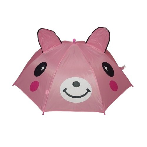 Sombrilla con orejitas - Rosa