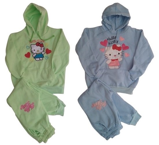 Conjunto Niña Hello Kitty - Sudadera y pantalón