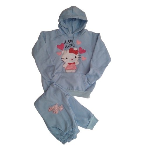 Conjunto Niña Hello Kitty - Sudadera y pantalón