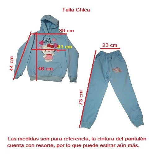 Conjunto Niña Hello Kitty - Sudadera y pantalón