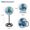 Ventilador Zalia -Potente 3 en 1