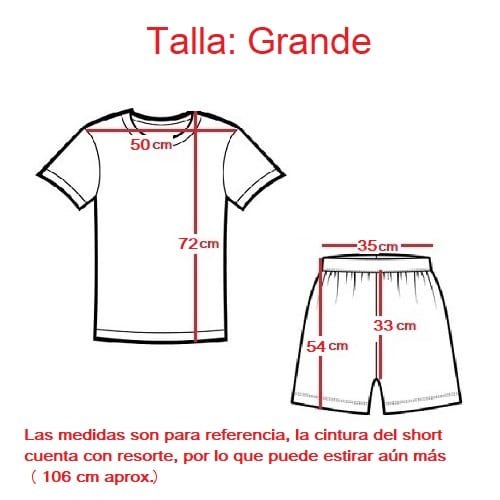 Conjunto caballero - Playera y Short