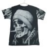 Playera Negra Estampada- Talla XL