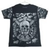 Playera Negra Estampada- Talla XL