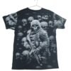 Playera Negra Estampada- Talla XL