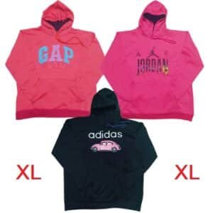 Sudadera troquelada con estampado -XL