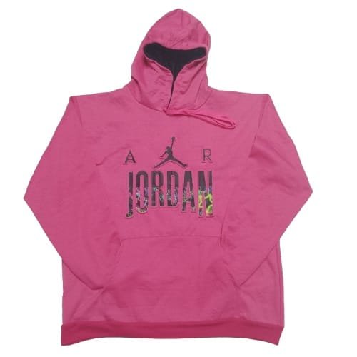 Sudadera troquelada con estampado -XL