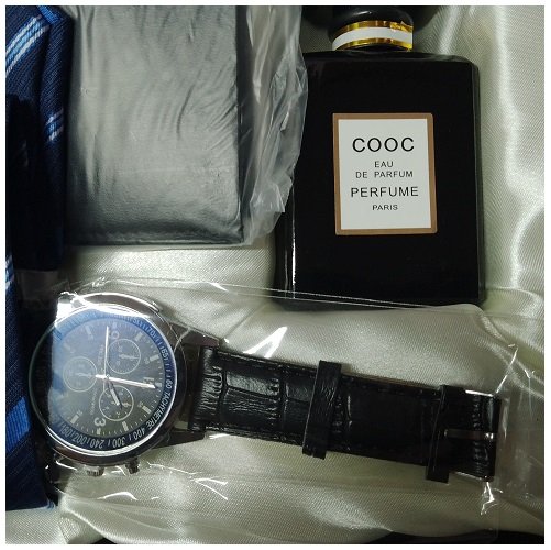 Set para Caballero 4054 - con Corbata y Perfume