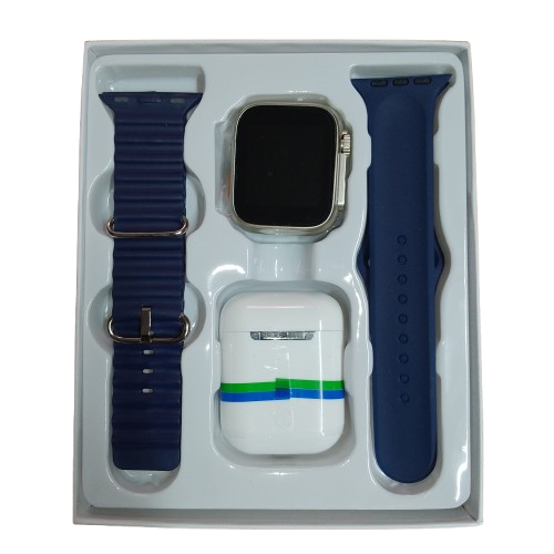 Smart Watch T55 PRO MAX Ultra8 - Estuche con reloj y audífonos