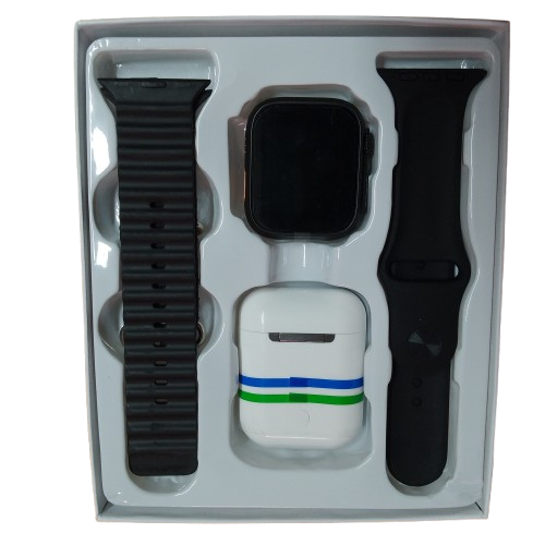 Smart Watch T55 PRO MAX Ultra8 - Estuche con reloj y audífonos
