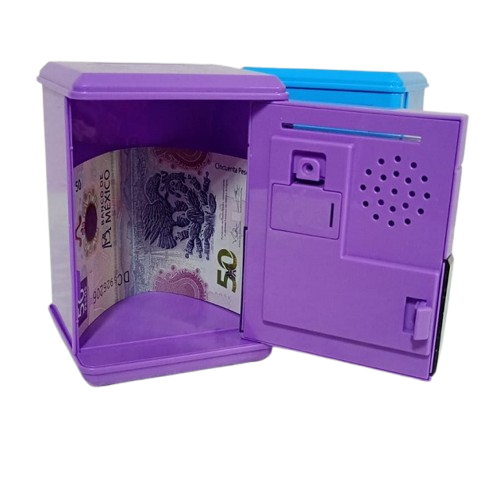 Alcancía-Mini Caja Fuerte Labubu 