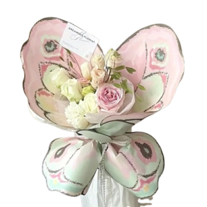 Papel Coreano Mariposa Paq. 20 Pzas 