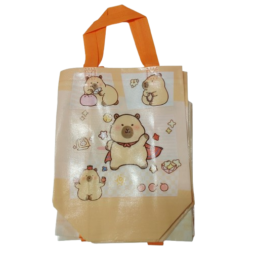 Paquete de bolsa Ecológica - Personajes - mod surtido 10 pzas