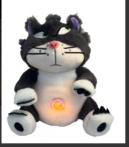 Peluche Sensorial respira y sonidos - Lucifer 